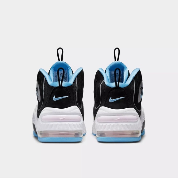 Nike Air Penny 2 Retro Social Status Panda Men's 9.5 Black Leather Sneaker - Picture 5 of 7